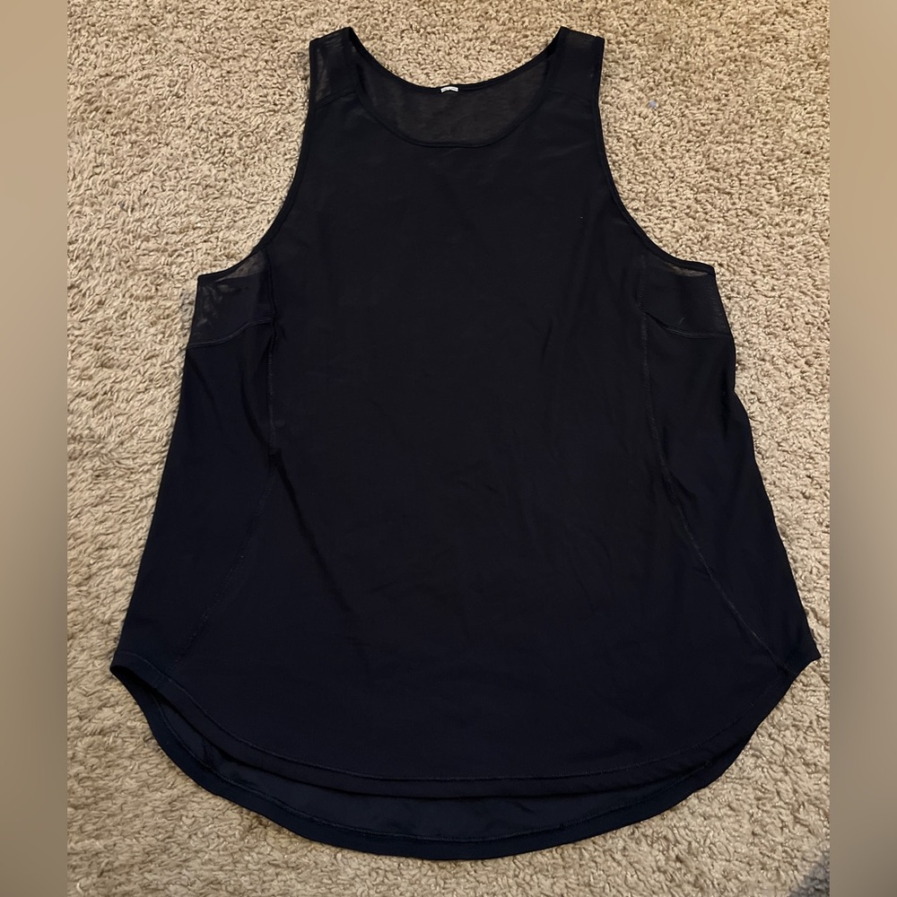 Two Lululemon athletic tanks
